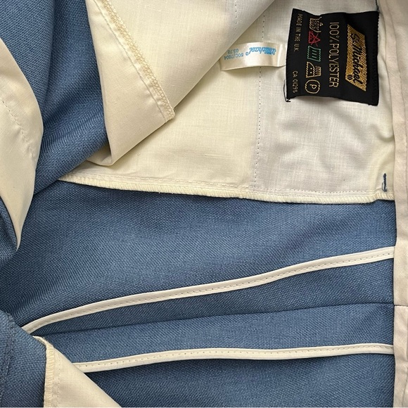 St. Michael - size 36 - VTG 70s trousers - high rise - unique fabric - Picture 9 of 9